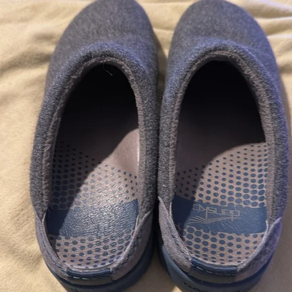 Dansko Lucie Wool Blend Slipper Outdoor Sole Arch Support Charcoal 38 6420207500 - Picture 4 of 7